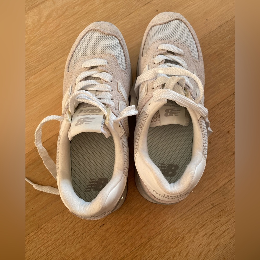 New Balance Classic White Shoes 574